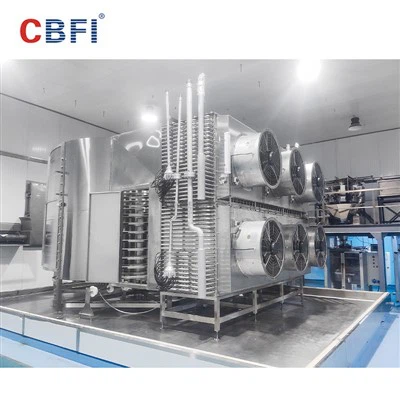 IQF একক সর্পিল কুইক ফ্রিজার