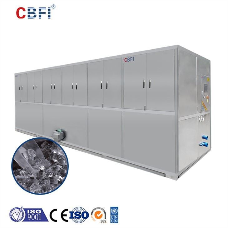 CBFI কমার্শিয়াল ইজি অপারেশন ভোজ্য কিউব আইস মেকিং মেশিন